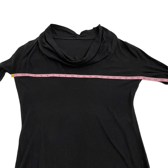 Halston Heritage Black Silk Blend Draped Neck Sweater, Plus Size XXL*(See below) - Picture 8 of 13